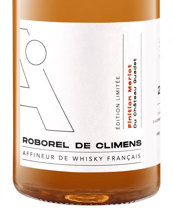 500ml whisky aymeric roborel de climens finition merlot 3 1