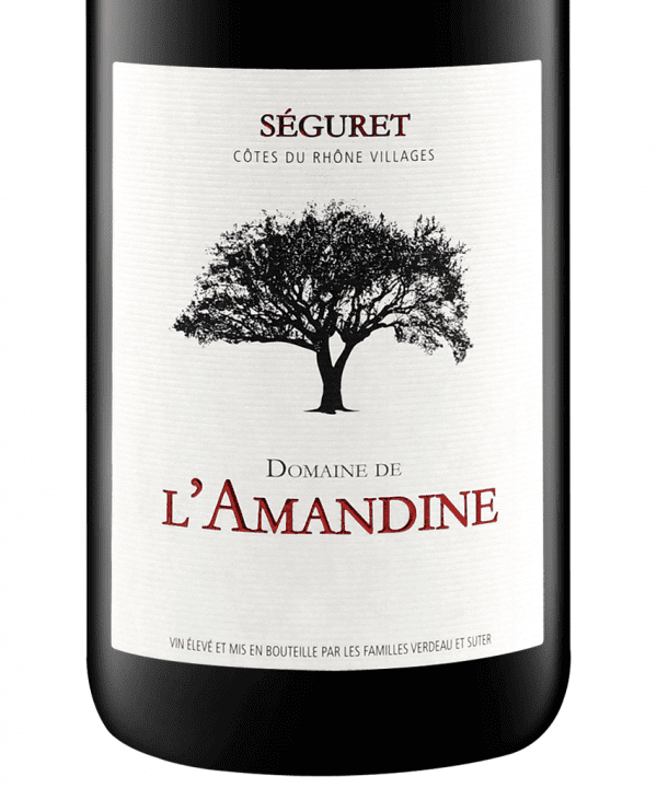 750ml red domaine lamandine seguret village cotes du rhone 2016 3