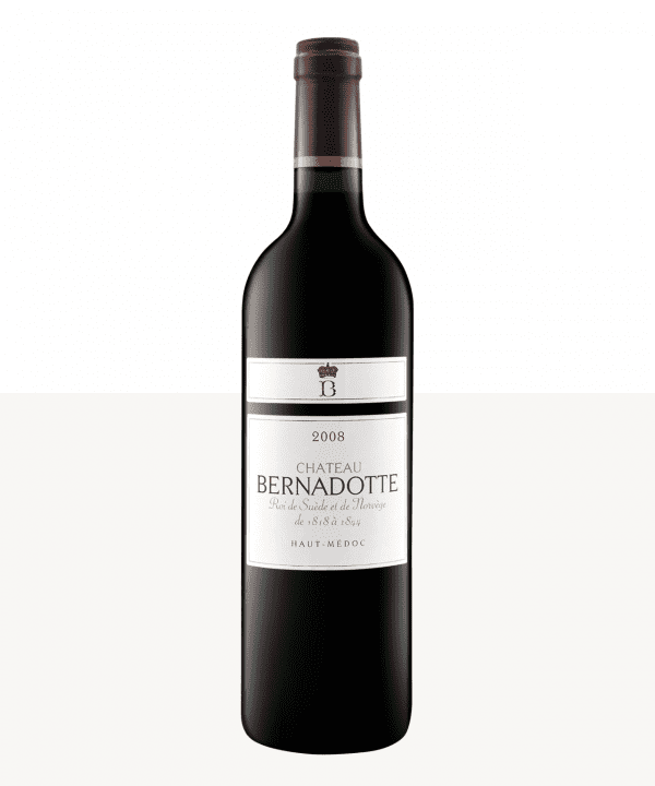 750ml red haut medoc chateau bernadotte 2008 2