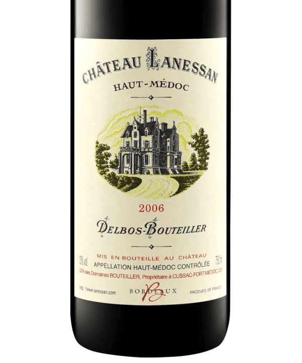 750ml red haut medoc chateau lanessan 2006 3