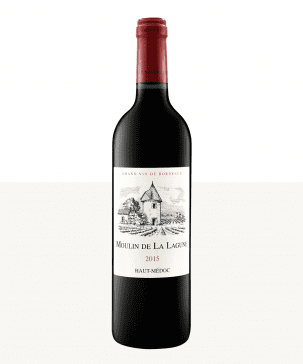 750ml red haut medoc moulin de la lagune 2015 2