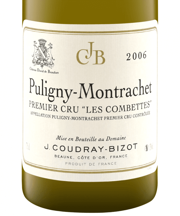 750ml red jcoudray bizot chateau de beaufort puligny montrachet 1er cru les combettes 2006 3