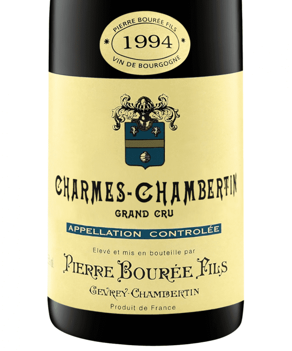 750ml red pierre bouree fils charmes chambertin grand cru 1994 3