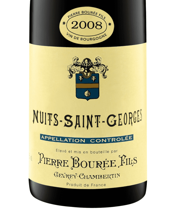 750ml red pierre bouree fils nuits saint georges 2008 3