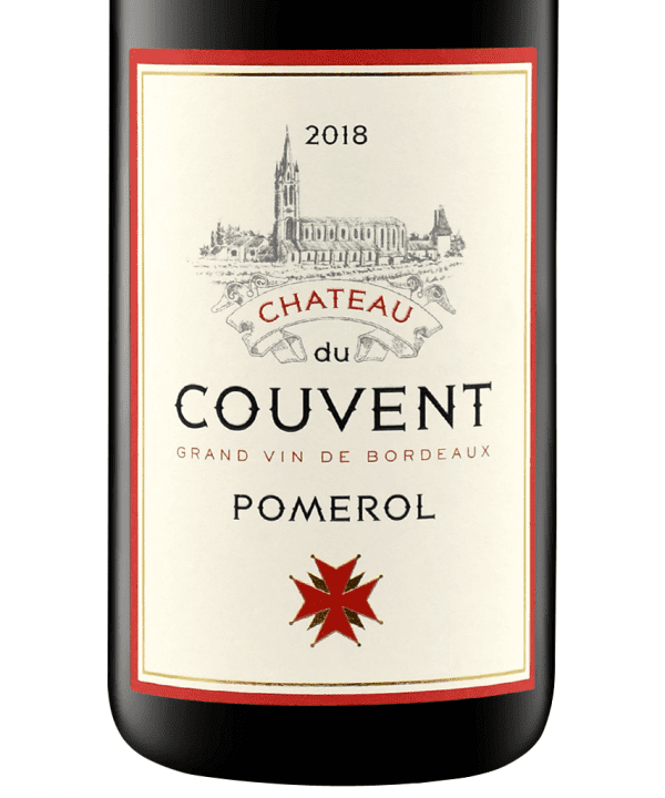 750ml red pomerol chateau du couvent 2018 3