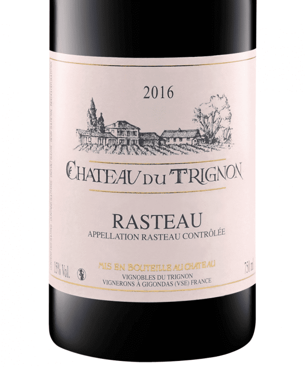 750ml red rasteau chateau du trignon 2016 3