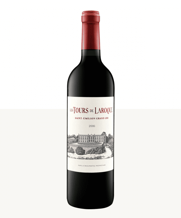 750ml red saint emilion gc les tours de laroque 2016 2