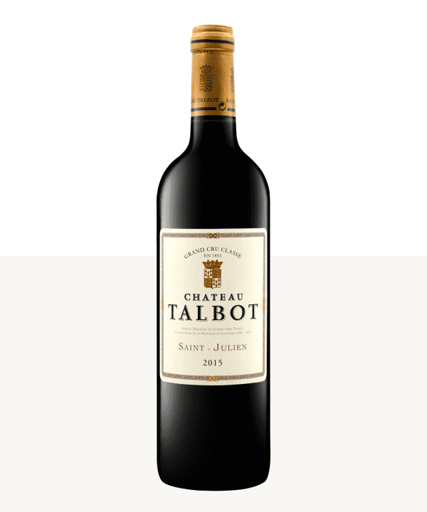 750ml red saint julien chateau talbot 2015 2