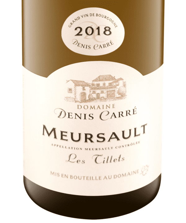 750ml white bourgogne domaine denis carre meursault les tillets 2018 3