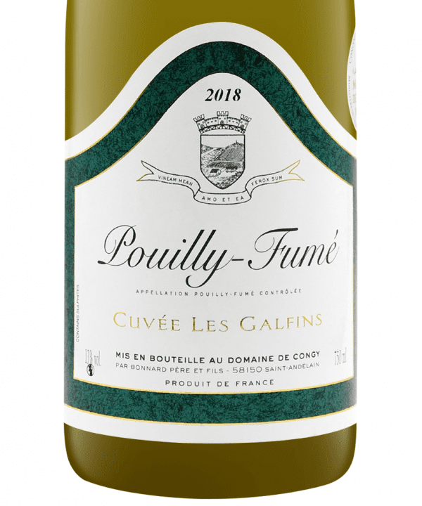 750ml white domaine de congy pouilly fume cuvee les galfins 2018 3