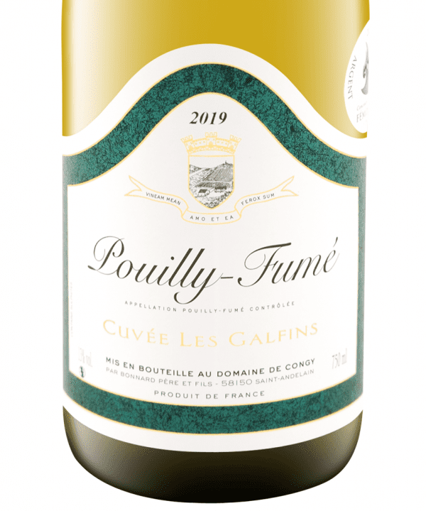 750ml white domaine de congy pouilly fume cuvee les galfins 2019 3