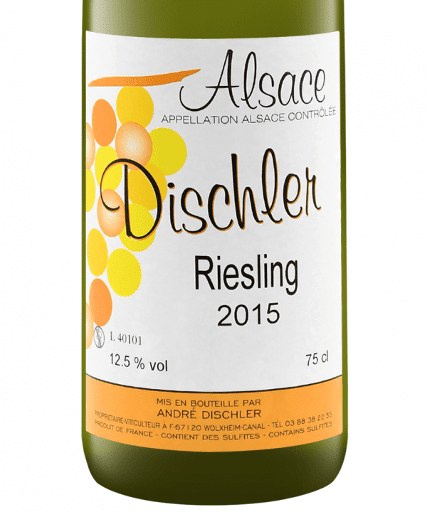 750ml white domaine dischler alsace riesling de wolxheim 2015 3