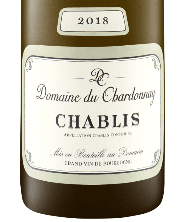 750ml white domaine du chardonnay chablis 2018 3