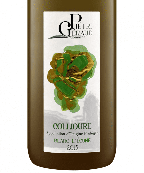 750ml white domaine pietri geraud collioure lecume 2015 3