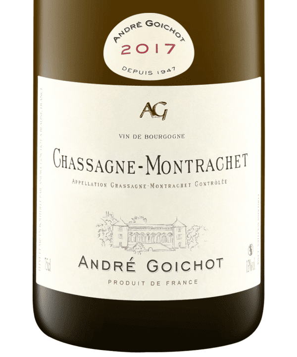 750ml white maison goichot chassagne montrachet 2017 3