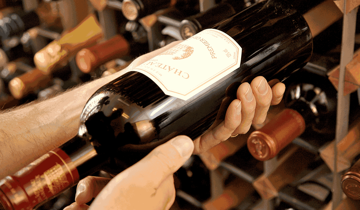 best french wines from cellar