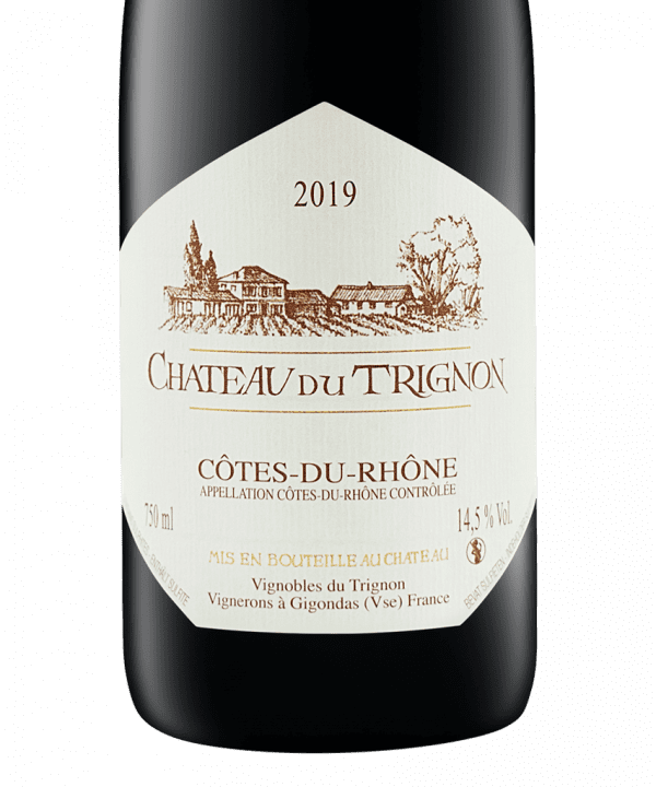 750ml red cotes du rhone chateau du trignon 2019 3