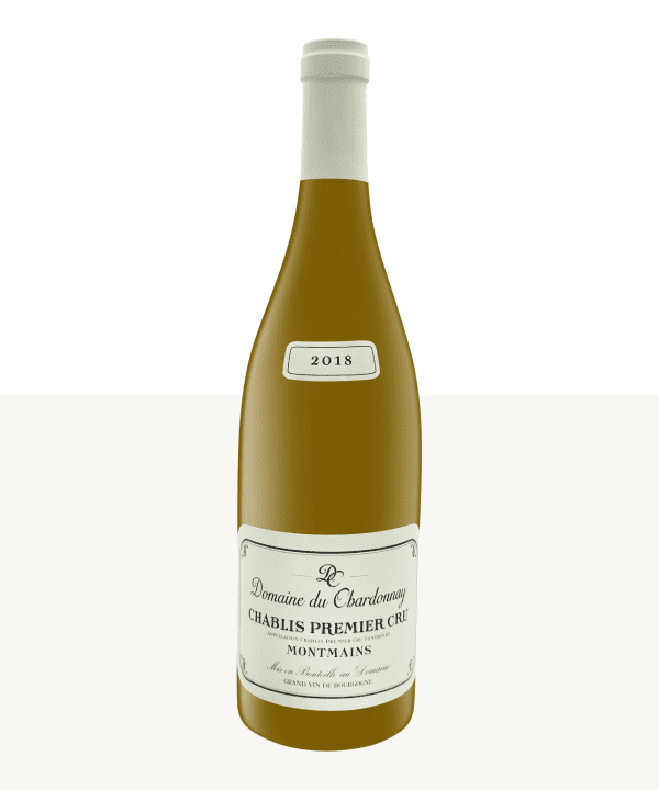 750ml WHITE Domaine du Chardonnay Chablis 1er Cru Montmains 2018 2