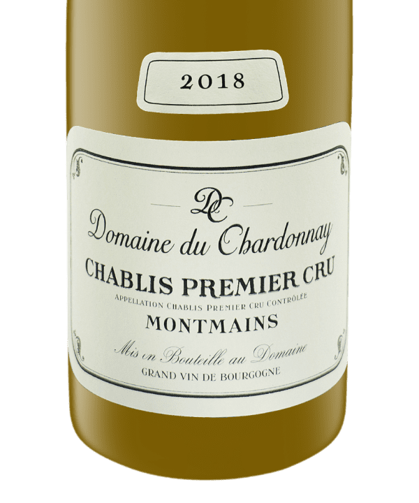 750ml WHITE Domaine du Chardonnay Chablis 1er Cru Montmains 2018 3