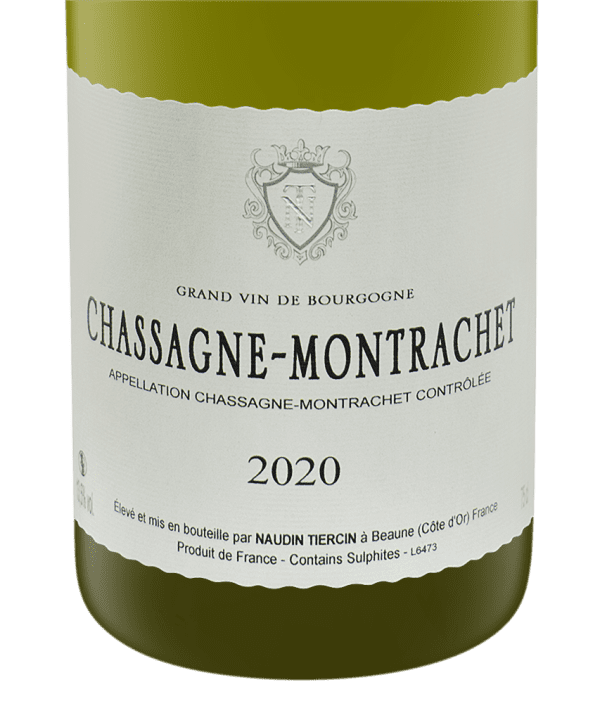 750ml white la maison naudin tiercin chassagne montrachet 2020 3