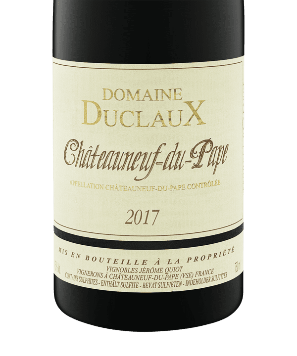 750ml red chateauneuf du pape domaine duclaux 2017 3