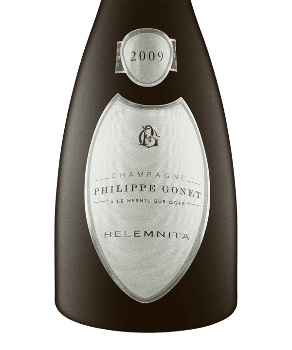 750ml champagne philippe gonet belemnita grand cru blanc de blanc 2009 3