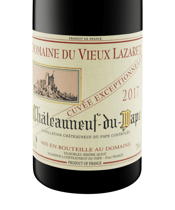 750ml red chateauneuf du pape cuvee excpetionnelle vieux lazaret 2017 3