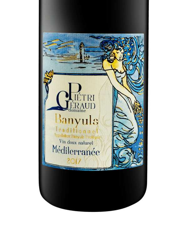 750ml red domaine pietri geraud banyuls cuvee mediterranee 2017 3