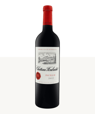 750ml red pauillac chateau fonbadet 2012 2