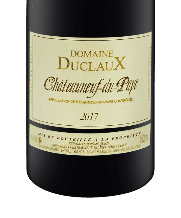 1500ml red chateauneuf du pape domaine duclaux 2017 3