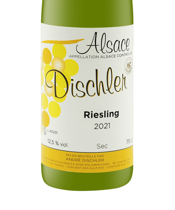 750ml white domaine dischler alsace riesling de wolxheim 2021 3